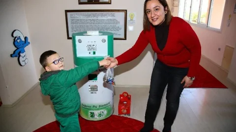 En Çok Atık Pil Getirenler Ödüllendirildi
