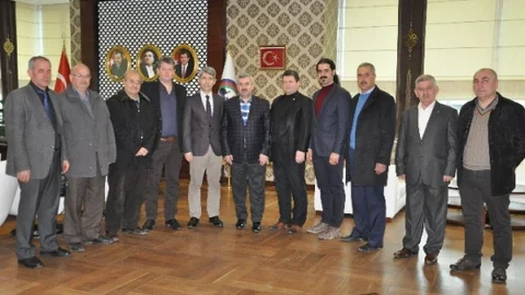 Balkan Türkleri Kültür Ve Dayanışma Derneği Başkan Baran'ı Ziyaret Etti