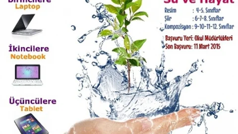 Maski'den “Su Ve Hayat” Konulu Resim Kompozisyon Ve Şiir Yarışması