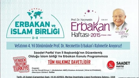 Erbakan Hoca'nın Vefatının Yıl Dönümü