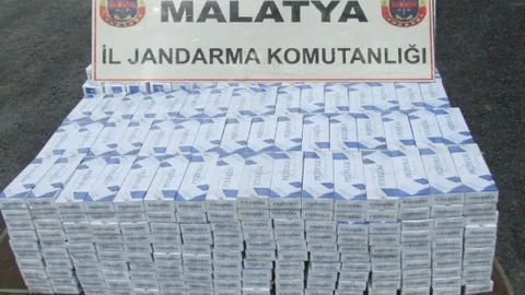 Jandarmadan Kaçak Sigara Operasyonu