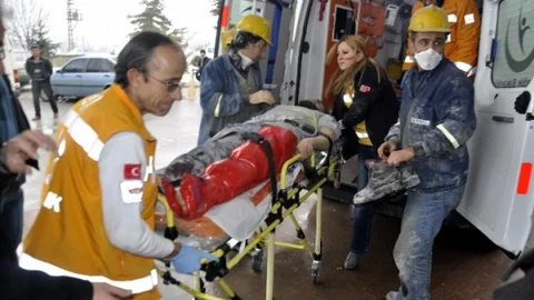 Seydişehir'de İş Kazası 1 Yaralı