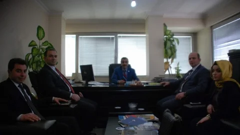 Milletvekili Aday Adayı Veli Kıyak Gaziantep İHA Bölge Temsilciliği'ni Ziyaret Etti