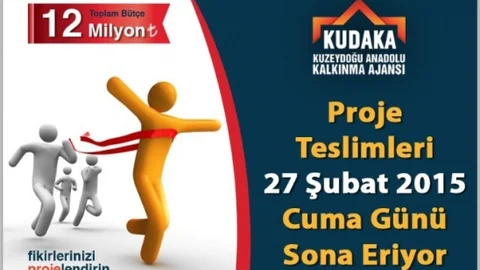 Proje Teslimleri 27 Şubat Cuma Günü Sona Eriyor