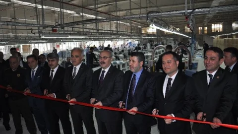 Dünyada İlk Olma Özelliğine Sahip Fabrikayı MÜSİAD Genel Başkanı Olpak Açtı