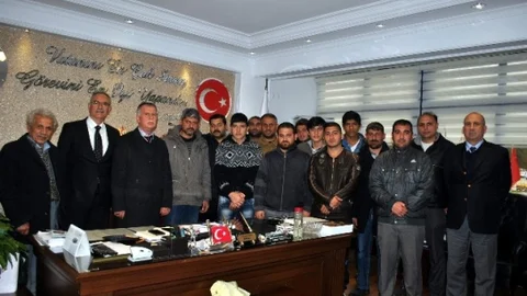 Roman Vatandaşlardan Kale'ye Teşekkür Ziyareti