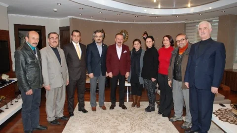 Başkan Doğan Dernekleri Ağırladı