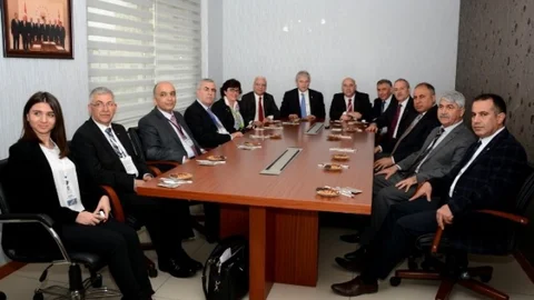 Ege Bölgesi Sanayi Odası Yöneticilerinden Atb'ye Ziyaret