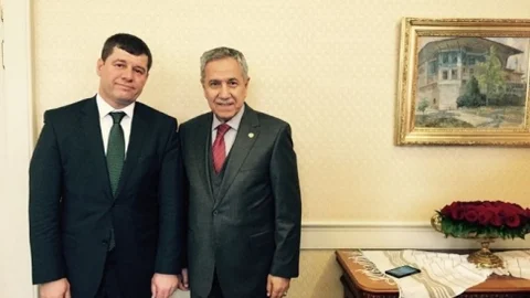 Başkanlar Arınç'ı Ziyaret Ettiler