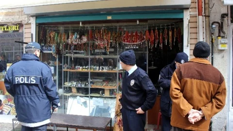 Kütahya'da İş Yerinden Hırsızlık