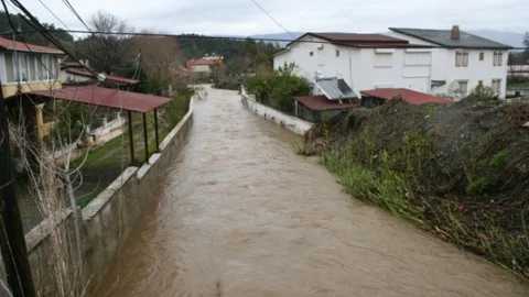 Marmaris'te Aşırı Yağış Sel Ve Heyelana Neden Oldu