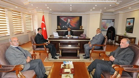 Tunceli Ziraat Odası Yeni Yönetiminden Vali Kaymak'a Ziyaret