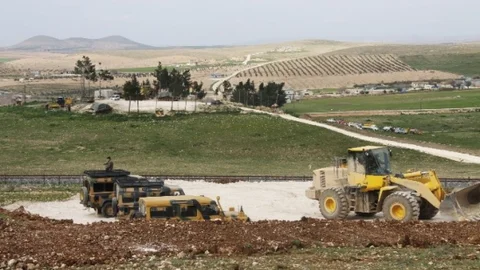 Süleyman Şah Türbesi İçin Askerlerin Çalışması Devam Ediyor