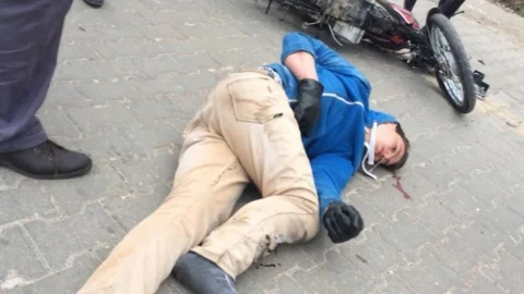 Pazarcık'ta Trafik Kazası 1 Yaralı