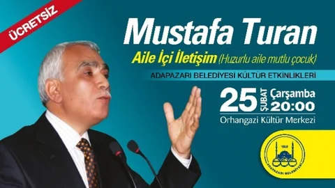 Mustafa Turan Konferans Verecek