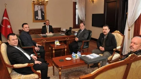 Türkiye Otelciler Federasyonu Yönetim Kurulu Üyelerinden Vali Güner'e Ziyaret