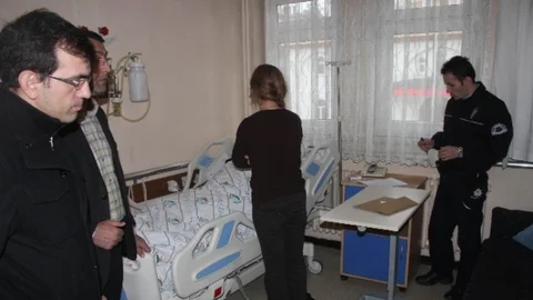 Ambulans Şoförüne Hasta Yakınından Darp İddiası