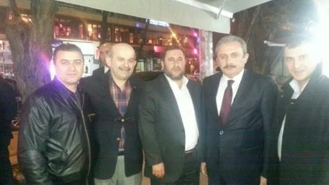 Aday Adayı Mert Ankara'da Şentop İle Görüştü