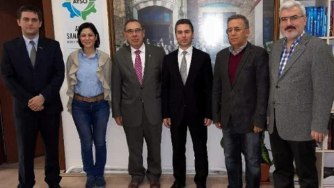 GEKA Genel Sekreteri Alata'dan Ayso Başkanı Şahin'e Ziyaret