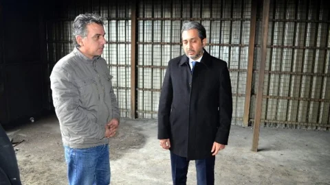 Atay'dan İşyeri Yanan Aksekili'ye Geçmiş Olsun Ziyareti