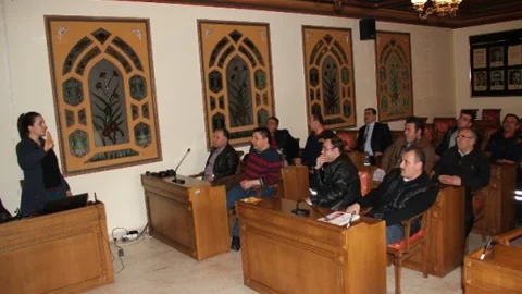 Nevşehir Belediyesi İşçilerine İş Sağlığı Ve Güvenliği Eğitimi