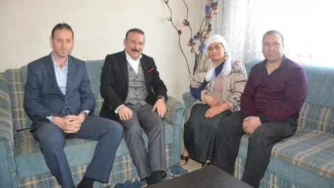 Başkan Doğan Hasta Ziyaretinde