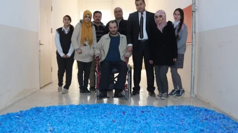 Öğrencilerden Engellilere Destek