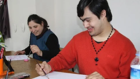 Halk Eğitim'den ''Engelliler Koleji''