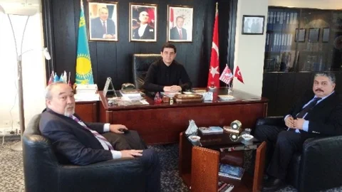 Türkistanlılar Derneği'nden Tarkan Kulak‘A Ziyaret