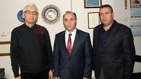 Prof. Dr. İsmail Ekincioğlu Gazeteciler Cemiyeti'ni Ziyaret Etti