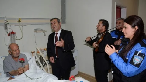 Onkoloji Hastanesinde Sevgililer Günü Kutlandı