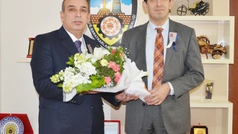 Vergi Dairesi Başkanı Ünver'den KONESOB'a Ziyaret