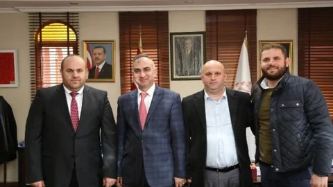 AK Parti Sakarya Milletvekili Aday Adayı Ramazan Sezer Başkan Yılmazer'i Ziyaret Etti