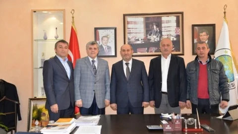 Başkan Yaman'dan Püsküllü'ye Ziyaret