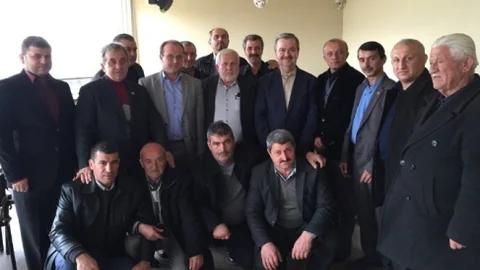 AK Parti Milletvekili Aday Adayı Mefail Deribaş Muhtarlarla Bir Araya Geldi
