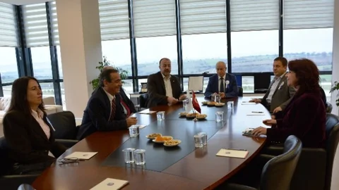 Defterdar Işık Vergi Haftası Nedeniyle Çtso'yu Ziyaret Etti