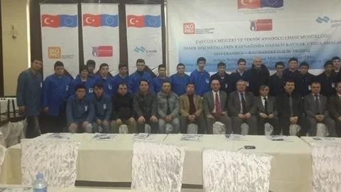 Zonguldak'ta 2014 Erasmus +Ka1 Hareketlilik Projesi Bilgilendirme Toplantısı Yapıldı