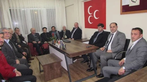 MHP Milletvekili Aday Adayı Mehmet Ali Çetin'den Yenice'ye Ziyaret