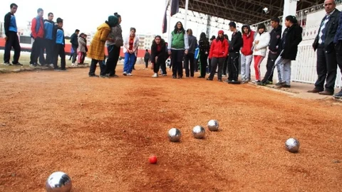 Van'da Okullar Arası Bocce Yarışması