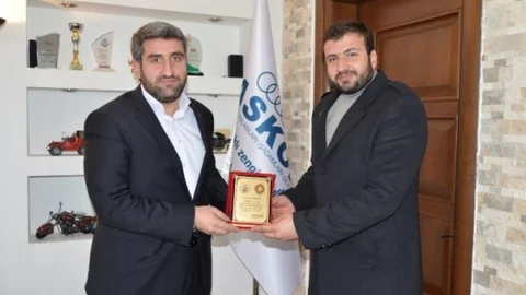 Evrensel Hafızlar Derneği'nden ASKON'a Ziyaret