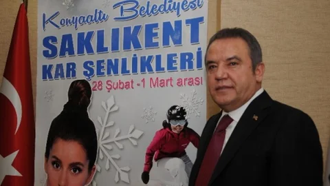 Konyaaltı Belediyesi 1. Saklıkent Kar Şenlikleri Başlıyor