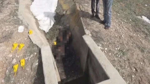 Sulama Kanalında Yanmış Erkek Cesedi Bulundu