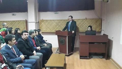 Arapgir'de Zümre Başkanları Kurulu Toplantısı