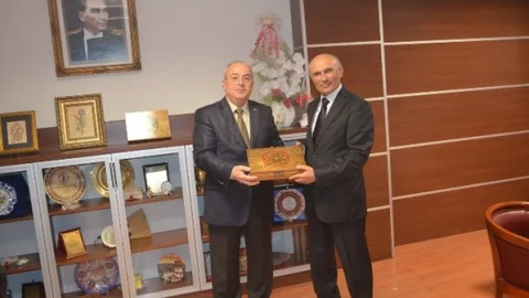 Edirne Vergi Dairesi Başkanlığından Edesob'a Ziyaret