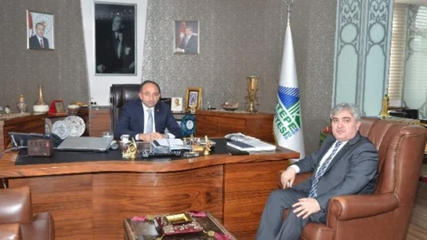 Aday Adayları Başkan Üzülmez'i Ziyaret Etti