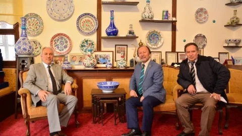 Başkan Saraçoğlu Mehmet Görsoy'u Ziyaret Etti