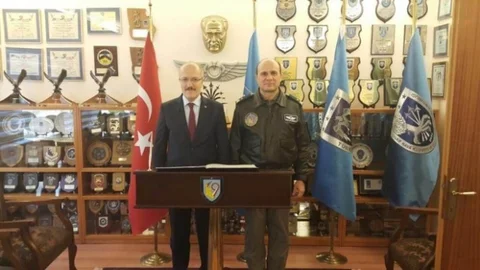 Başkan Kafaoğlu'ndan Komutana Taziye Ziyareti