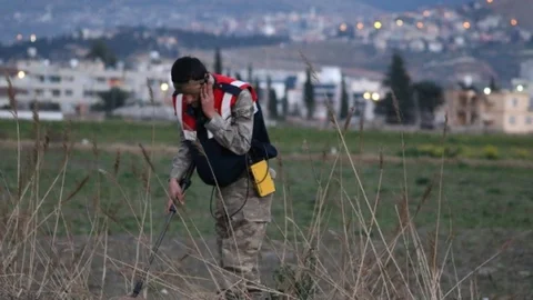 Plaj Yolunda Patlayıcı Madde Alarmı