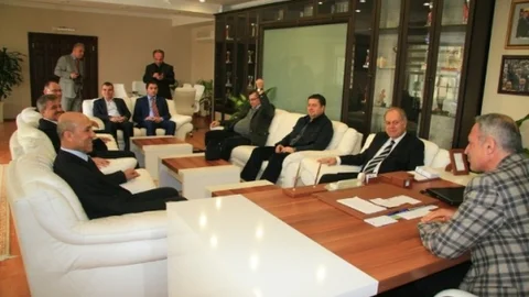 Aday Adayı İsen'den Başkan Dişli'ye Ziyaret