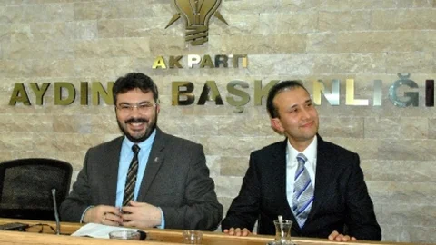 Hakan Çağlar ERÜrker'den Aydın AK Parti'ye Ziyaret
